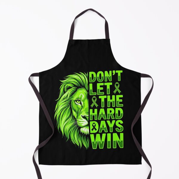 Item preview, Don't Let The Hard Days Win Lion Mental Health Tee designed and sold by SofenArt.
