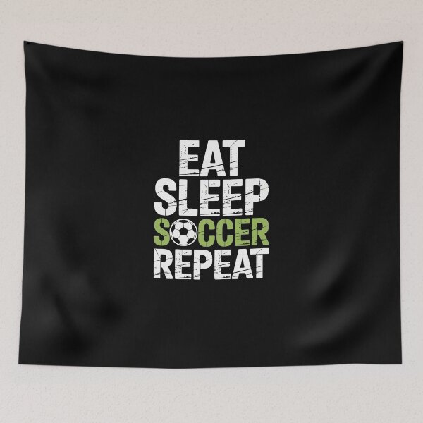 Item preview, Eat Sleep Soccer Repeat designed and sold by jkrphoto.
