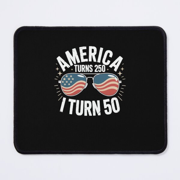 Item preview, America Turns 250 I Turn 50 Patriotic Birthday designed and sold by SuperAndSocial.