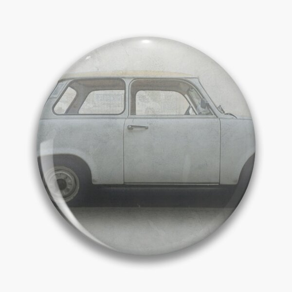 Item preview, white trabant on grey background designed and sold by younglen.