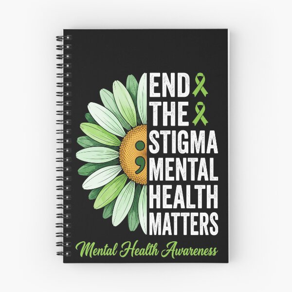 Item preview, End The Stigma Mental Health Matters Daisy Tee designed and sold by SofenArt.