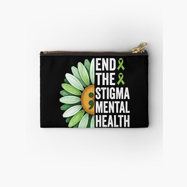 Item preview, End The Stigma Mental Health Matters Daisy Tee designed and sold by SofenArt.