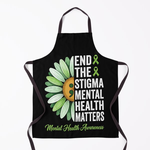 Item preview, End The Stigma Mental Health Matters Daisy Tee designed and sold by SofenArt.