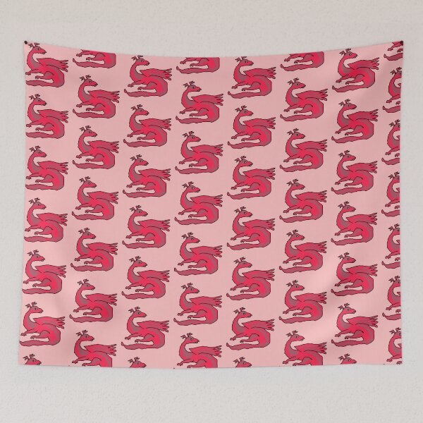 Item preview, Pink Dragon – Fantasy Cartoon Creature Art designed and sold by GaMaDesing.