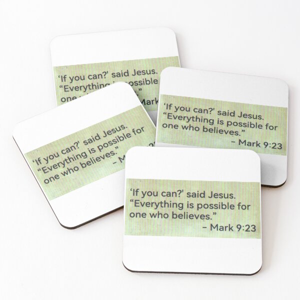 Item preview, Mark 9:23 designed and sold by di-Vera-Rosati.