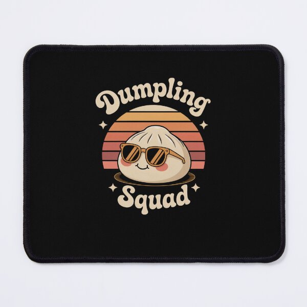 Item preview, Cool Dumpling Squad Retro Sunset Foodie Lover designed and sold by SuperAndSocial.