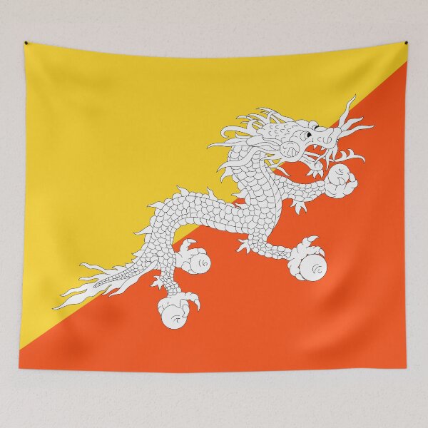 Item preview, Flag Of Bhutan BT designed and sold by shitpostee.