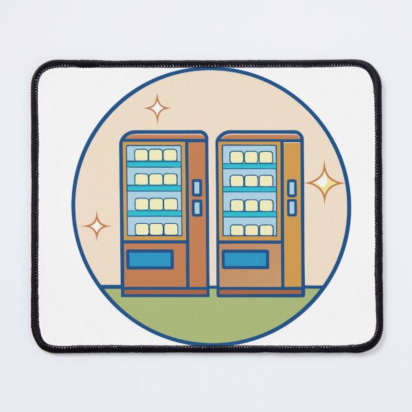 Item preview, retro japanese vending machines at night designed and sold by Senglaopattern.