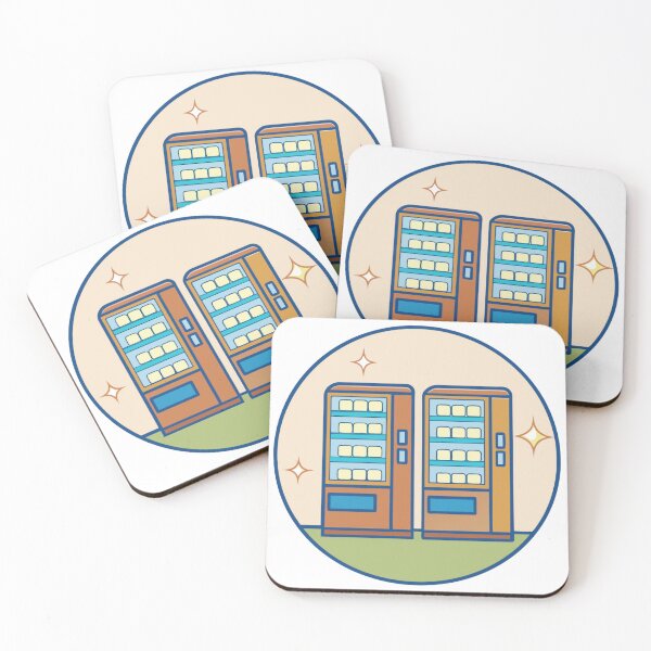 Item preview, retro japanese vending machines at night designed and sold by Senglaopattern.