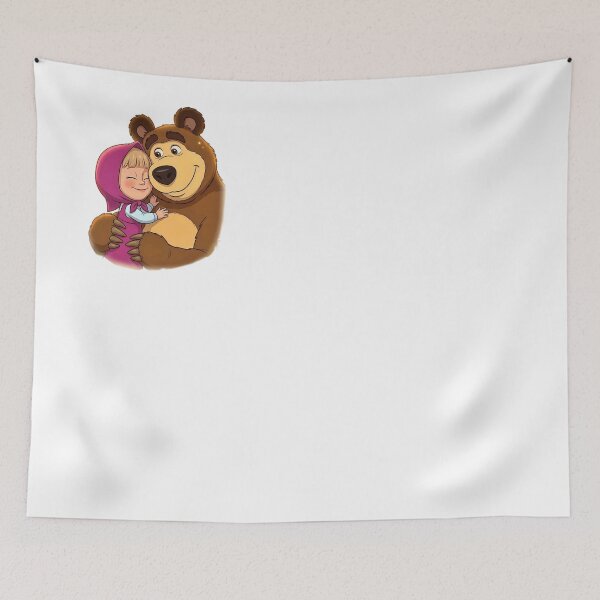 Item preview, Cute Bear Hug Sticker | Adorable Cartoon Girl & Bear PNG designed and sold by ashwin131.