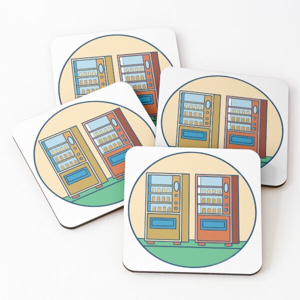 Item preview, retro japanese vending machines at night designed and sold by Senglaopattern.