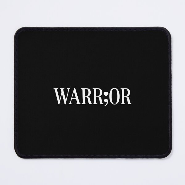 Item preview, Warrior Semicolon Mental Health Survivor Tee designed and sold by SofenArt.