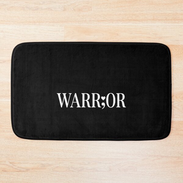 Item preview, Warrior Semicolon Mental Health Survivor Tee designed and sold by SofenArt.