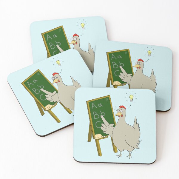 Item preview, Cute Teacher Chicken designed and sold by Teacher Lisi.