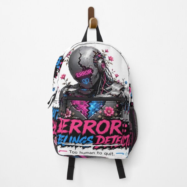 Item preview, Cyberpunk Robot Emotional Glitch Design designed and sold by R-B-Colors.
