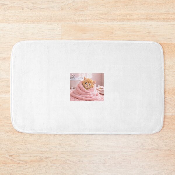 Item preview, Freshly Bathed Kitten Burrito designed and sold by LovelyCatGalaxy.