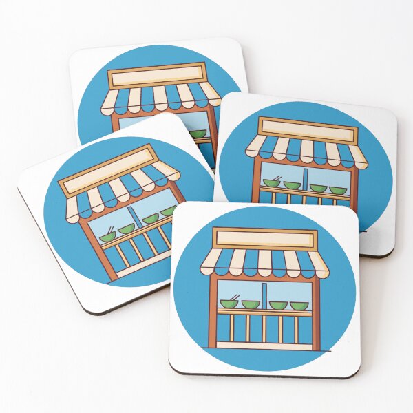 Item preview, old-school ramen shop with cinematic steam lighting designed and sold by Senglaopattern.