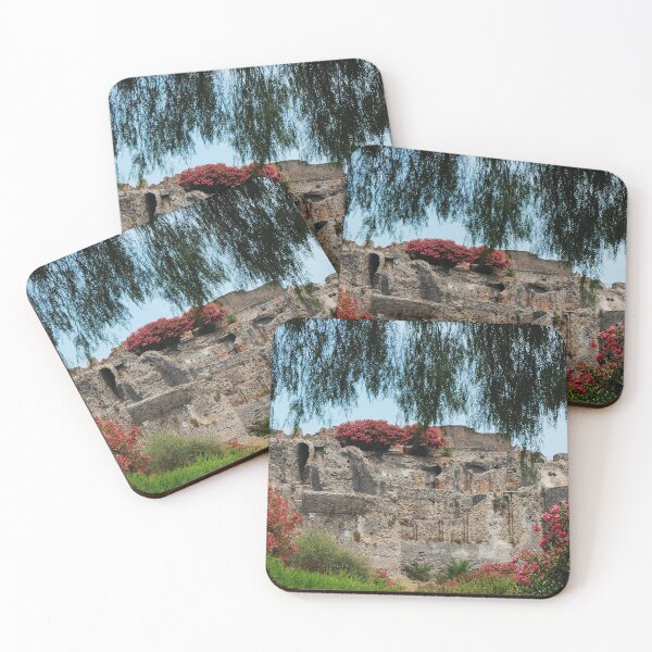 Item preview, Ancient Ruins Framed by Mediterranean Garden designed and sold by onubi.