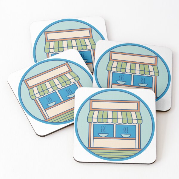 Item preview, old-school ramen shop with cinematic steam lighting designed and sold by Senglaopattern.