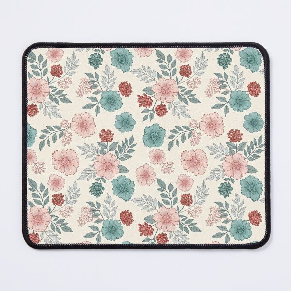 Item preview, Modern Pastel Romantic Botanical Floral Pattern designed and sold by VelloomStore.