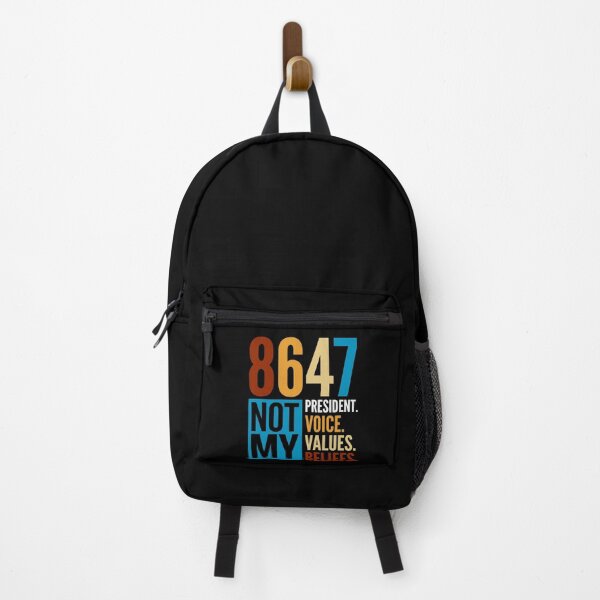 Item preview, 8647 Not My President. Voice. Values. Beliefs. Political Activist Protest Citizen designed and sold by SofenArt.