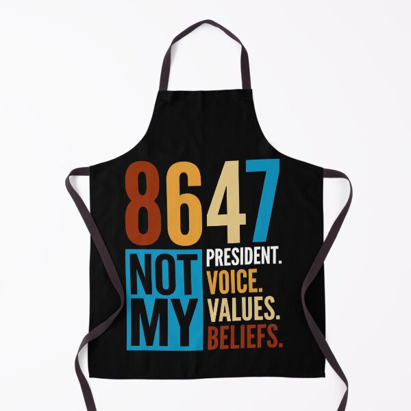 Item preview, 8647 Not My President. Voice. Values. Beliefs. Political Activist Protest Citizen designed and sold by SofenArt.