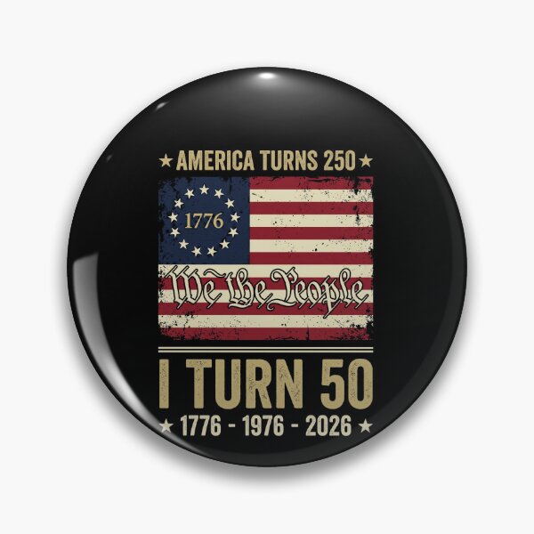 Item preview, America Turns 250 1776 We The People I Turn 50 American Patriot Fiftieth Birthday 2026 designed and sold by SofenArt.