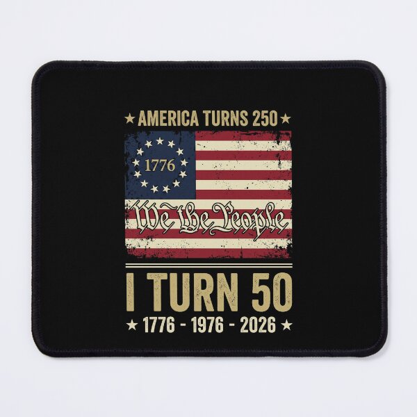 Item preview, America Turns 250 1776 We The People I Turn 50 American Patriot Fiftieth Birthday 2026 designed and sold by SofenArt.