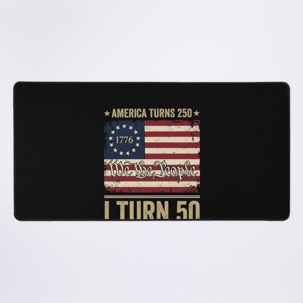 Item preview, America Turns 250 1776 We The People I Turn 50 American Patriot Fiftieth Birthday 2026 designed and sold by SofenArt.