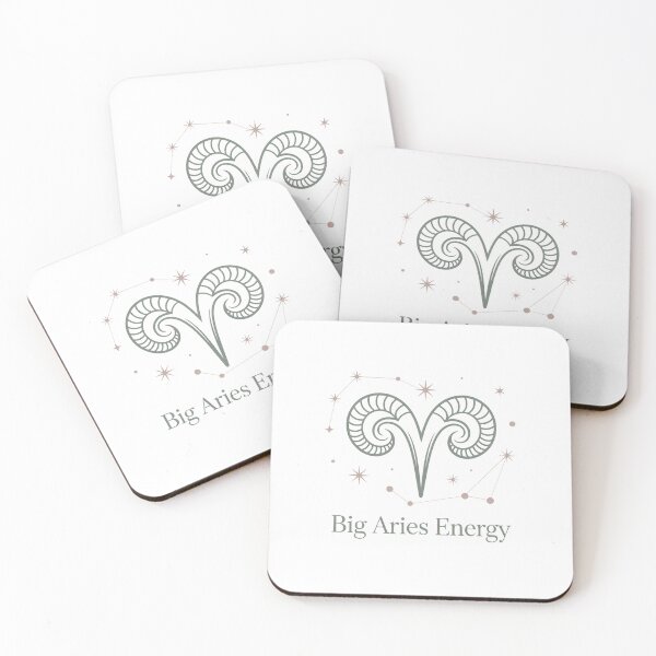 Item preview, Big Aries Energy – Minimalist Zodiac Astrology Design designed and sold by Cool-cat-art.