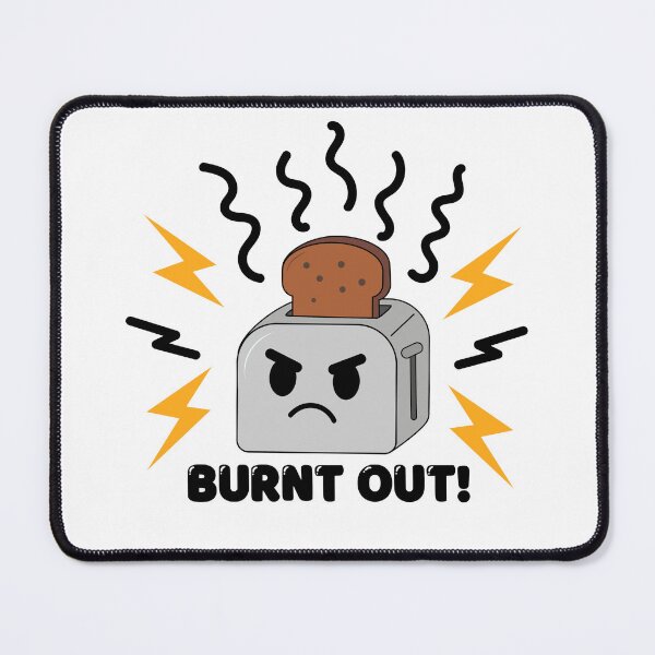 Item preview, Burnt Out! - Toaster Design designed and sold by GlitterArtySVG.