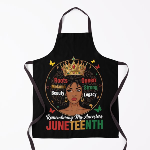 Item preview, Remembering My Ancestors Juneteenth Roots Melanin Beauty Queen Strong Legacy African American Freedom Day designed and sold by SofenArt.