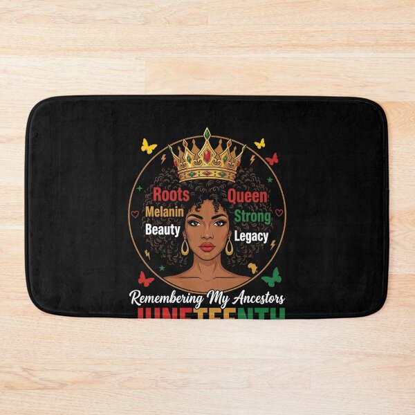 Item preview, Remembering My Ancestors Juneteenth Roots Melanin Beauty Queen Strong Legacy African American Freedom Day designed and sold by SofenArt.