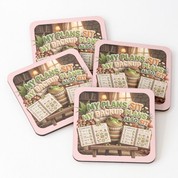 Item preview, My Plans Sit My Backup Plans Also Sit Frog Art designed and sold by pradeepvisuals.