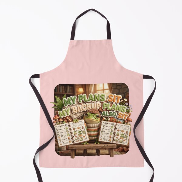 Item preview, My Plans Sit My Backup Plans Also Sit Frog Art designed and sold by pradeepvisuals.