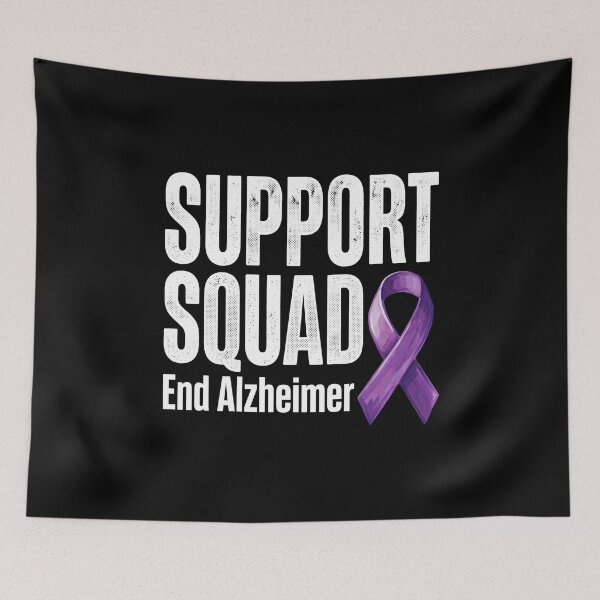 Item preview, Support Squad End Alzheimer Awareness Support Caregiver Family designed and sold by SofenArt.