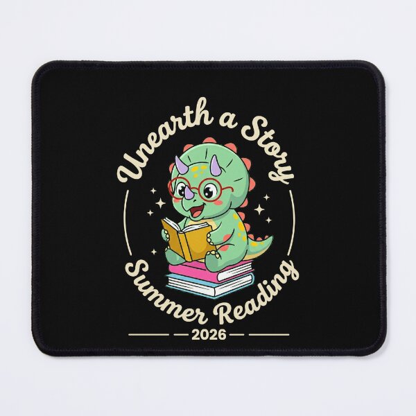 Item preview, Unearth A Story Summer Reading 2026 Dinosaur Reader Student Librarian designed and sold by SofenArt.