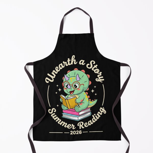 Item preview, Unearth A Story Summer Reading 2026 Dinosaur Reader Student Librarian designed and sold by SofenArt.