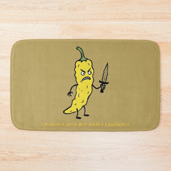 Item preview, Funny Angry Banana Pepper with Dagger Meme designed and sold by PM.