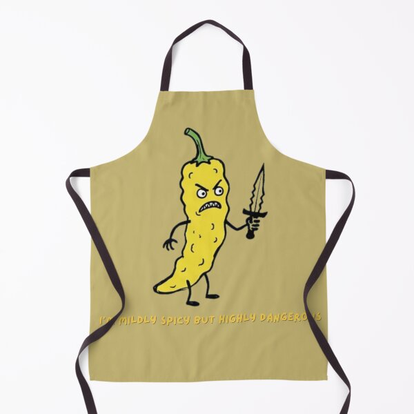 Item preview, Funny Angry Banana Pepper with Dagger Meme designed and sold by PM.