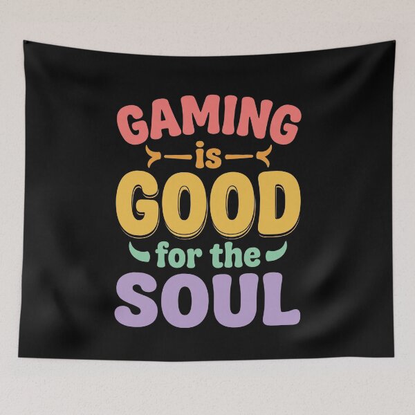 Item preview, Gaming Is Good For The Soul Gamer Video Game Player designed and sold by SofenArt.