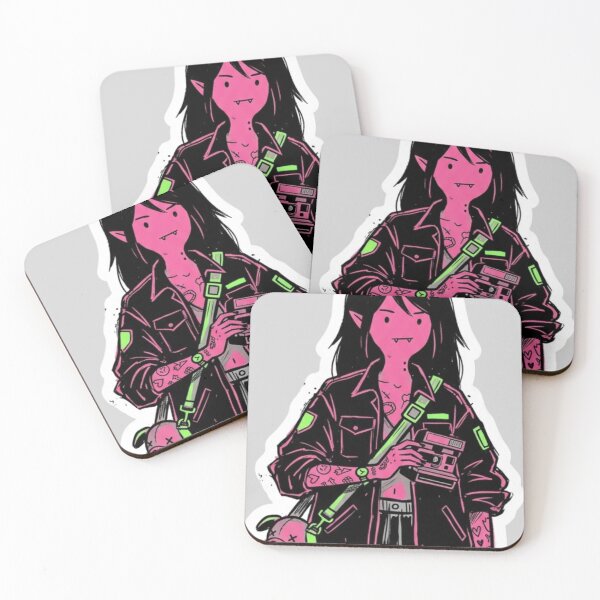 Item preview, Camera‑Toting Chaos Gremlin vs. The Neon Bunny Debt Collector designed and sold by Print Fiction.