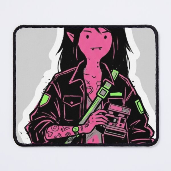 Item preview, Camera‑Toting Chaos Gremlin vs. The Neon Bunny Debt Collector designed and sold by Print Fiction.