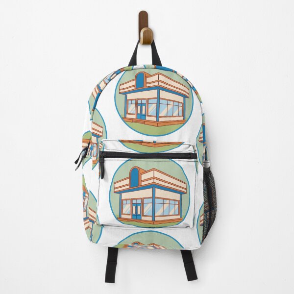 Item preview, retro convenience store in quiet small town designed and sold by Senglaopattern.