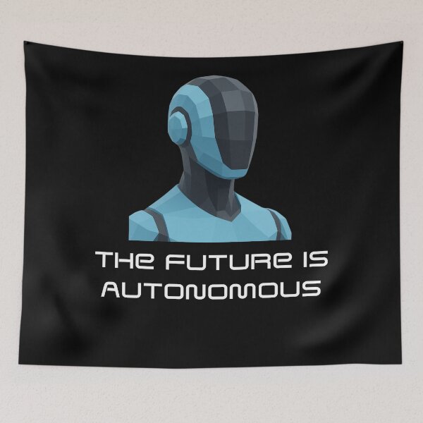 Item preview, Powered by AI Robot Design Futuristic Artificial Intelligence Tech Aesthetic Machine Learning Cyberpunk Graphic designed and sold by TEEJAMBOREE.