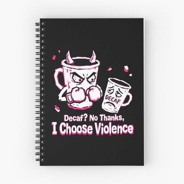Item preview, Decaf No Thanks I Choose Violence Funny Coffee designed and sold by XYZ LAB by Jesuperman.