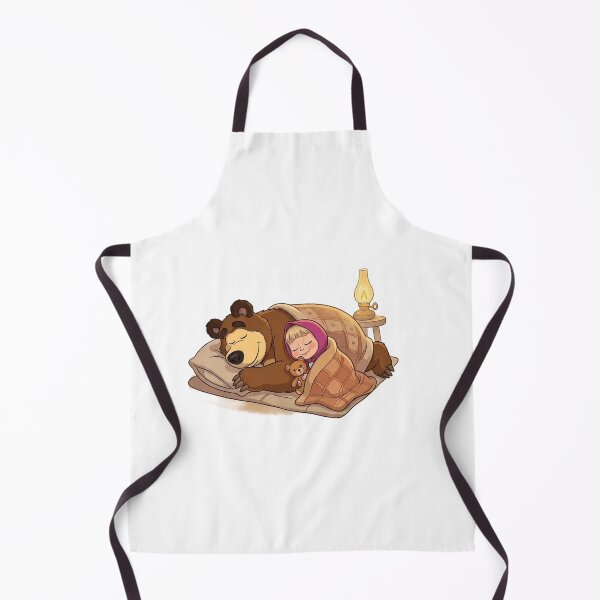 Item preview, Sleeping Bear & Little Girl Cozy Sticker | Cute Cartoon PNG designed and sold by ashwin131.