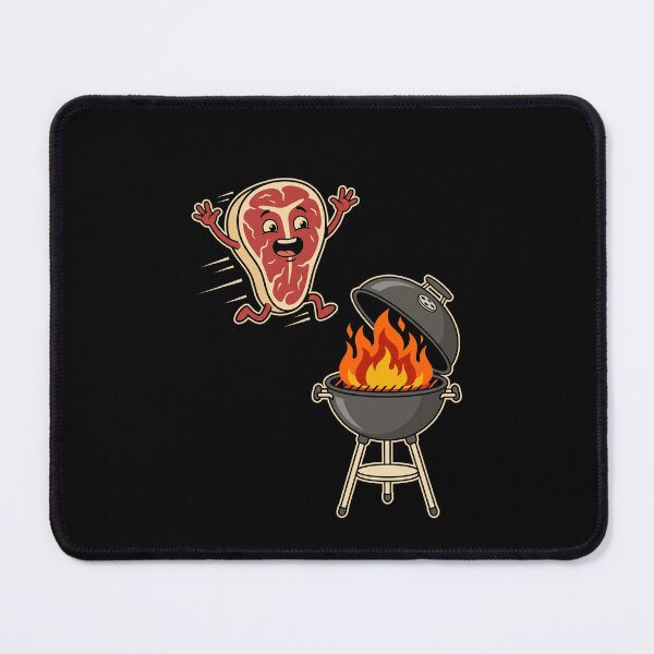Item preview, Running Steak Funny Barbecue Grilling Pitmaster designed and sold by SofenArt.