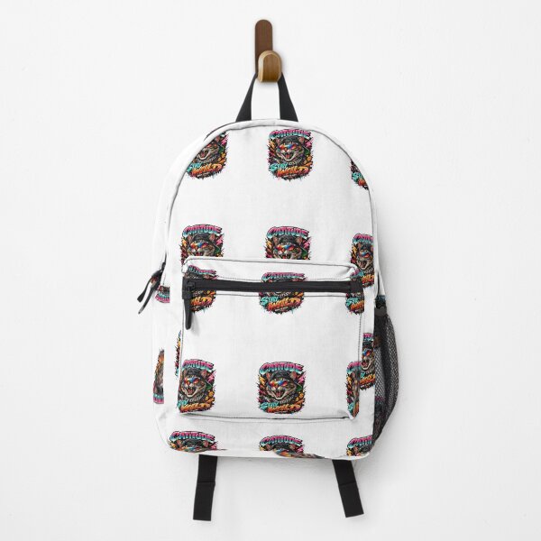 Item preview, Cattitude Stay Wild Retro Streetwear Cat designed and sold by AchraffPrint.