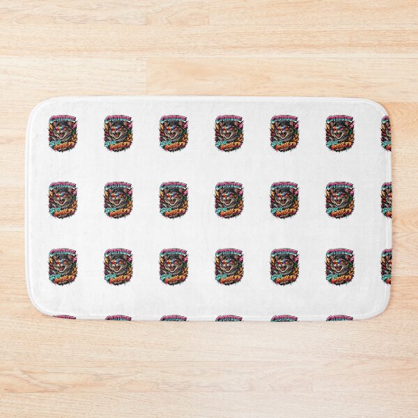 Item preview, Cattitude Stay Wild Retro Streetwear Cat designed and sold by AchraffPrint.